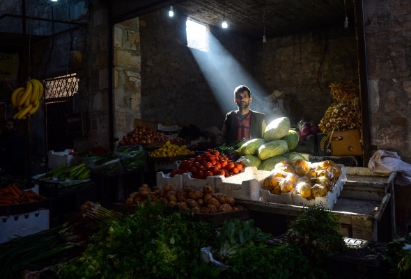 Fotoğraflarla Azez kent merkezi