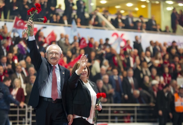 CHP kurultayında Erdoğan sürprizi