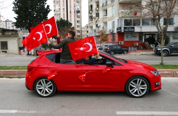 Mehmetçiğe destek konvoyu