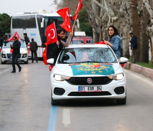 Mehmetçiğe destek konvoyu