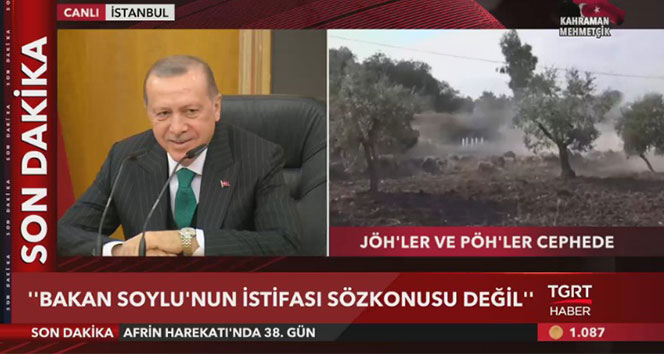 Erdoğan'dan Süleyman Soylu açıklaması