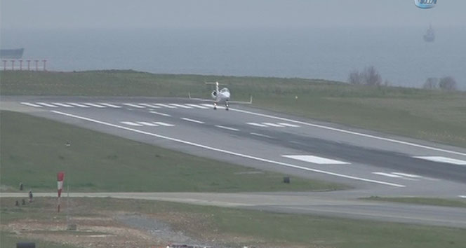 Trabzon Havalimanında alarm