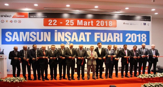 Samsun 4. İnşaat Fuarı açıldı