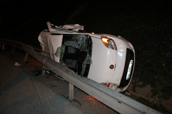 TEMâde feci kaza: 1 ölü 2 yaralı