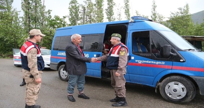 Jandarmadan asayiş ve trafik uygulaması