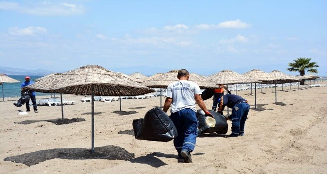 Mavi bayraklı Ağapark sezona hazırlanıyor