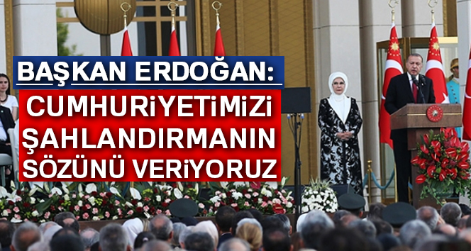 Başkan Erdoğan’dan ilk konuşma