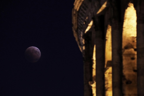 DÃ¼nyadan KanlÄ± Ay TutulmasÄ± fotoÄraflarÄ±