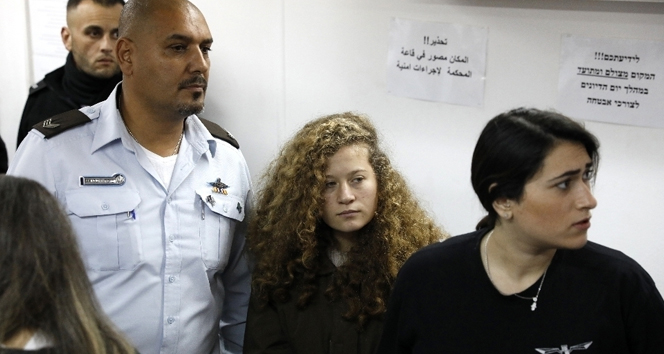 Filistinli cesur kız Tamimi serbest bırakıldı