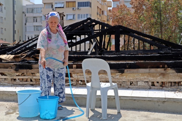 Yangın korkusu nöbet tutturuyor