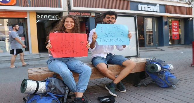 1 liraya dert dinleyerek Åehir Åehir dolaÅÄ±yorlar