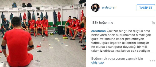 Arda Turan: 'Çok zor bir gruba düştük'