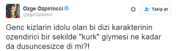 Özge Özpirinçci’den Elçin Sangu’ya 'kürk' sitemi