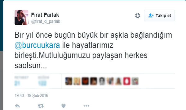 Burcu Kara ile Fırat Parlak evlendi