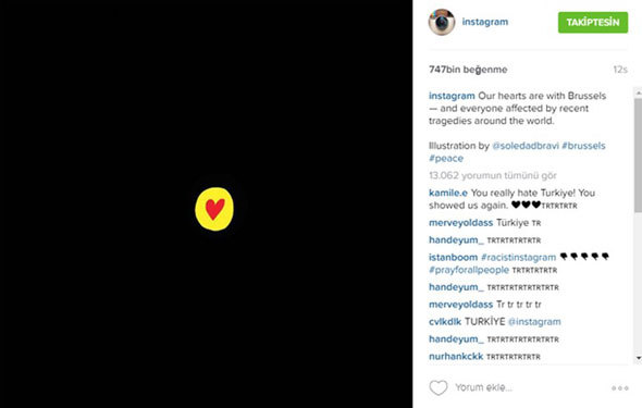Türk kullanıcılardan Instagram'a protesto