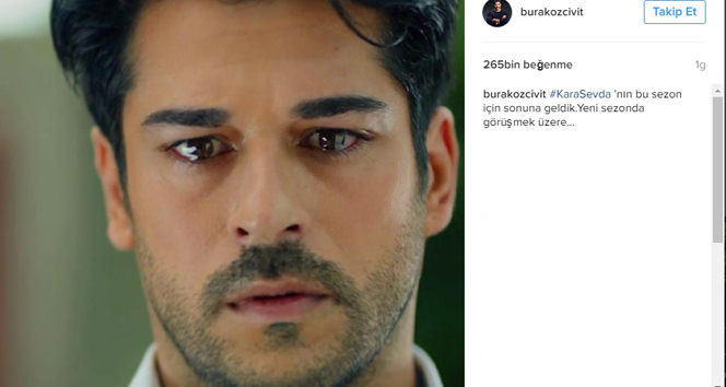 Burak Özçivit gözyaşları içinde veda etti