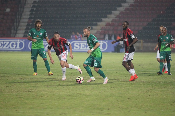Gaziantepspor: 3 - Bursaspor: 2 (Maç sonucu)