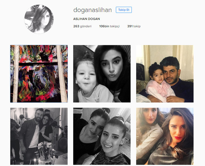 Aslıhan Doğan, Instagram'a geri döndü