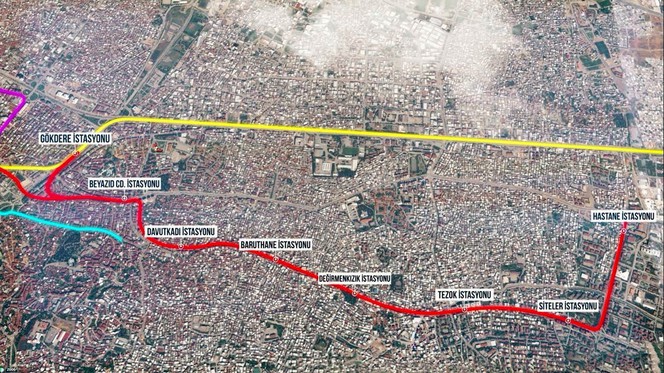 Yıldırım metrosu 2017'de start alacak