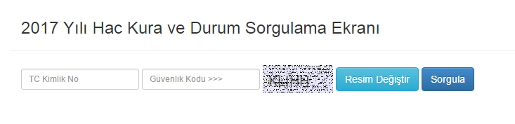 Hac kura sorgulama nasıl yapılır? Hac kuraları açıklandı