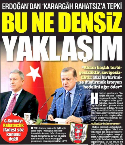 1 Mart Çarşamba gazete manşetleri! Cumhurbaşkanı Erdoğan: Bu ne densiz yaklaşım