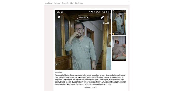 Letgo'da 'Satılık koca' ilanı veren kadın canlı yayına katıldı!