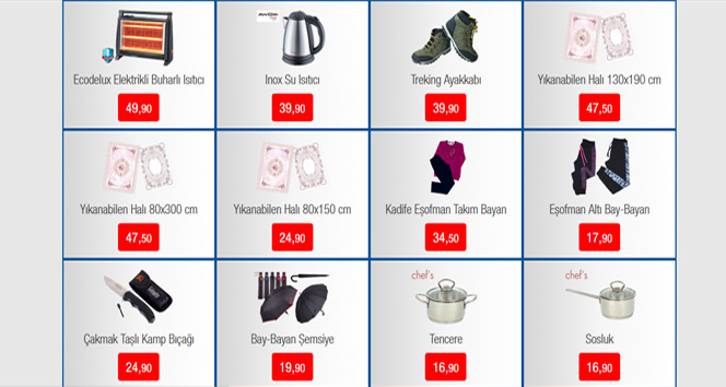 BİM aktüel indirim kataloğu 3 Kasım ürün listesi