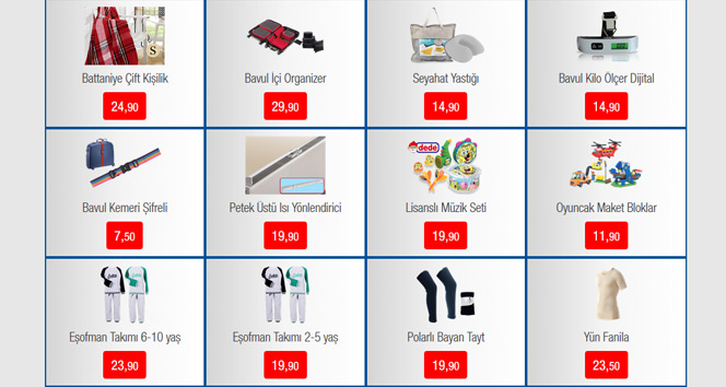 BİM 1 Aralık 2017 aktüel indirimli güncel ürün broşürü