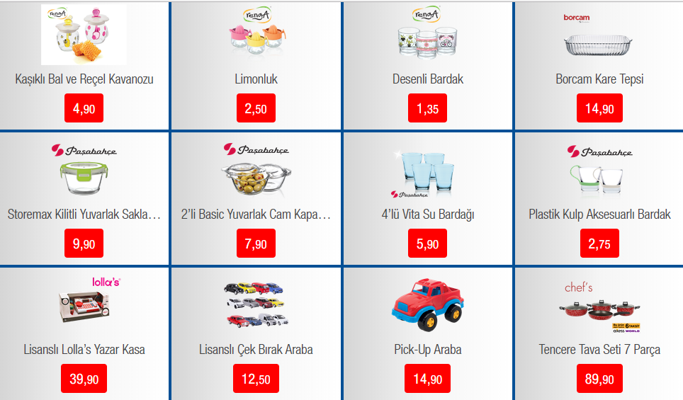 BİM 8 Aralık 2017 aktüel indirimli güncel ürün broşürü