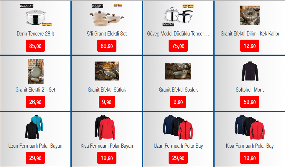 BİM 8 Aralık 2017 aktüel indirimli güncel ürün broşürü