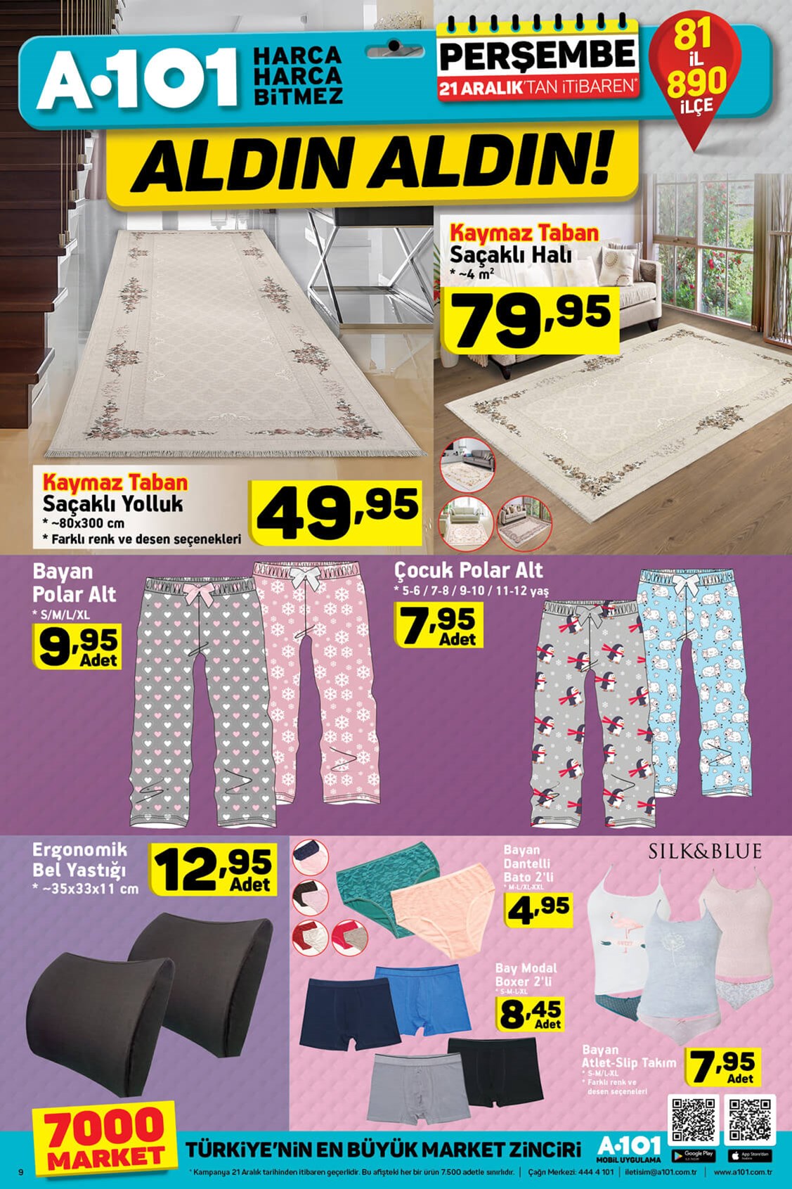 A101 21-22 Aralık 2017 aktüel indirimli güncel ürün broşürü kataloğu