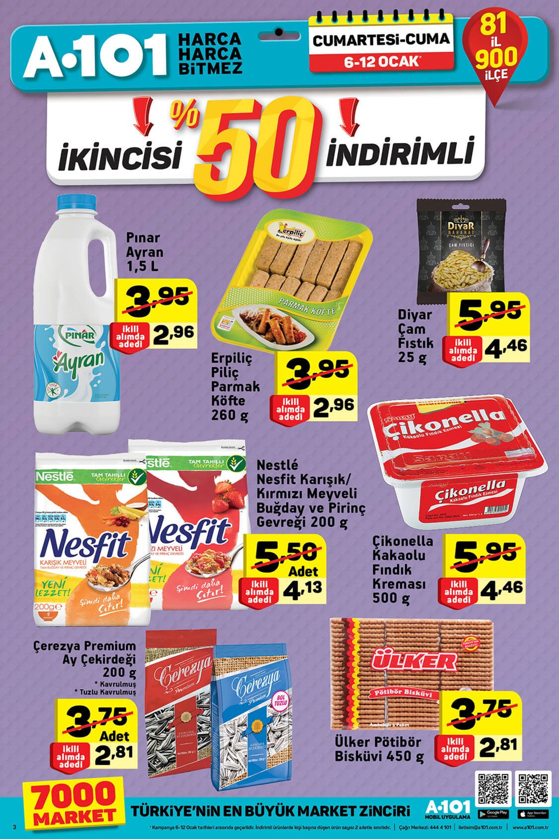 A101 11-12 Ocak 2018 aktüel indirimli güncel ürün broşürü kataloğu