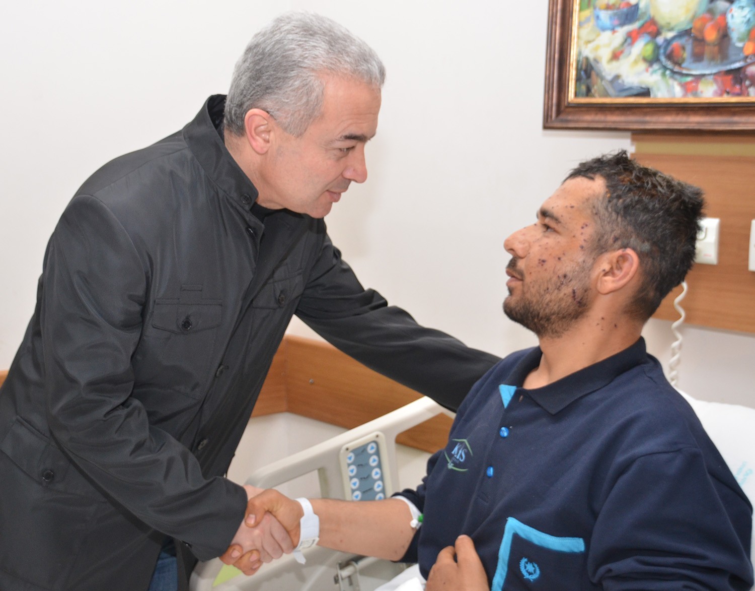 Afrin Gazimiz Uzman Çavuş Talat Yıldız memleketine getirildi