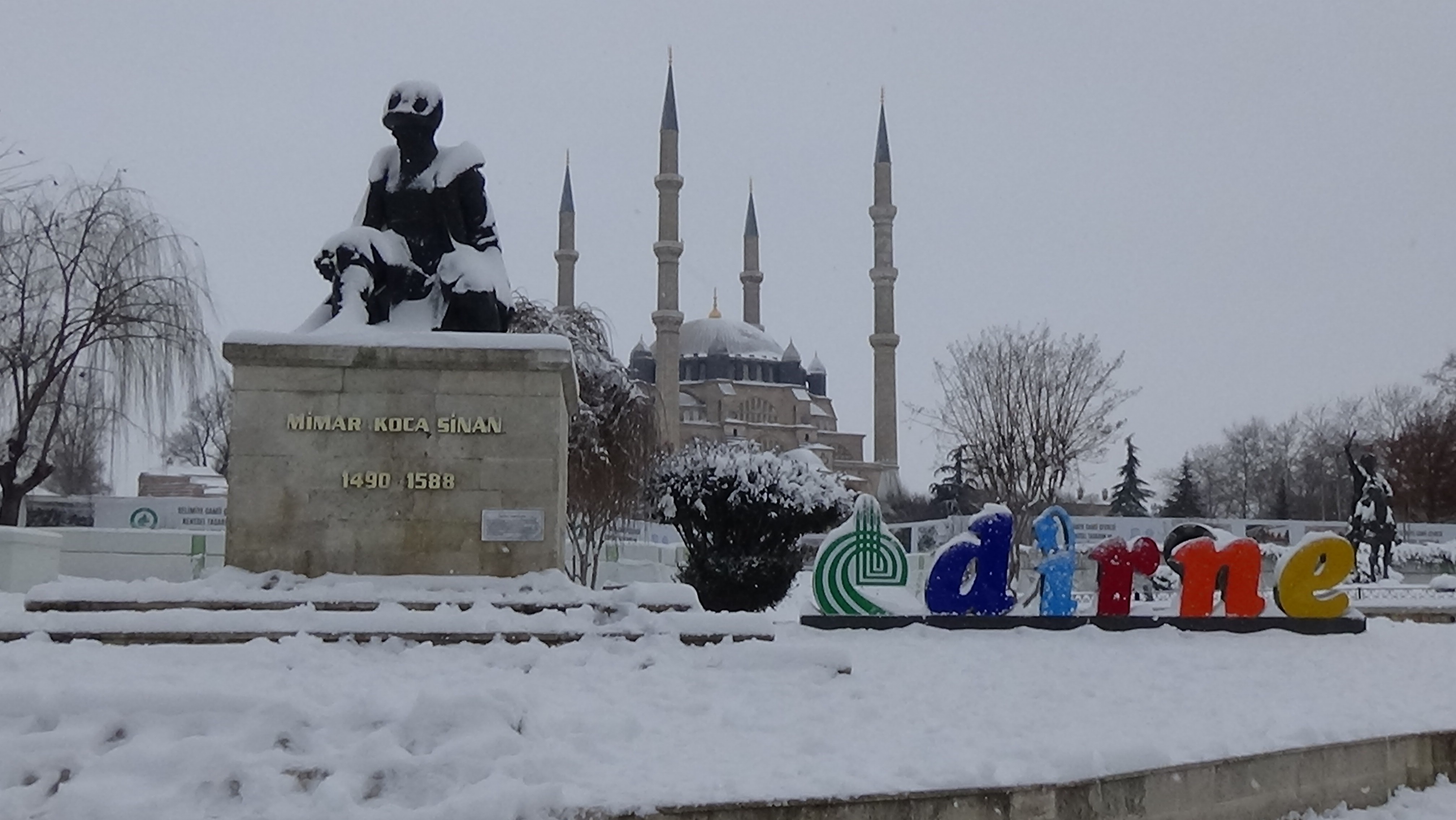 Edirne’de okullar tatil mi? | Okullara kar tatili