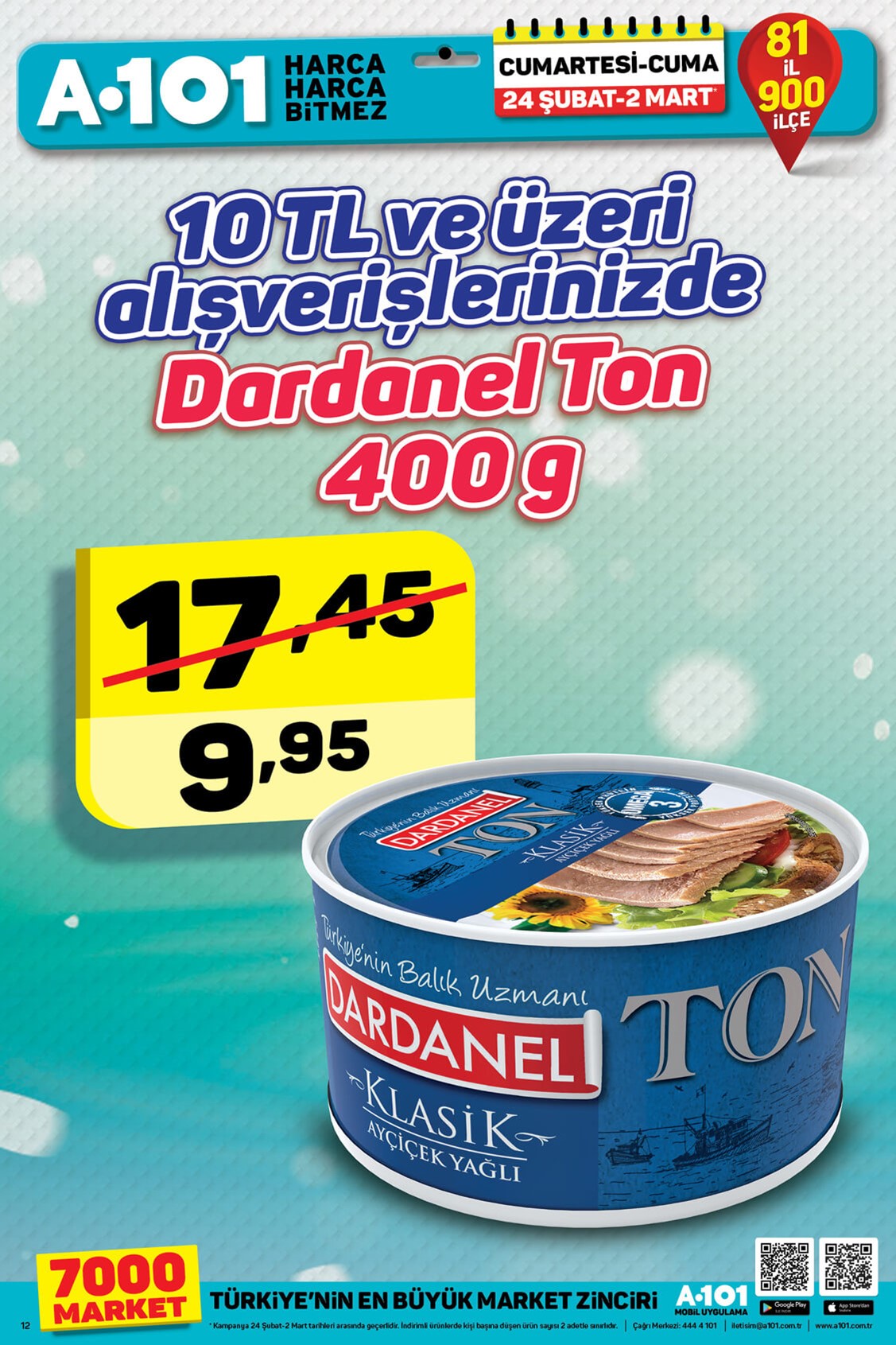 A101 Katalog bu hafta indirimli ürünler 1-2 Mart 2018