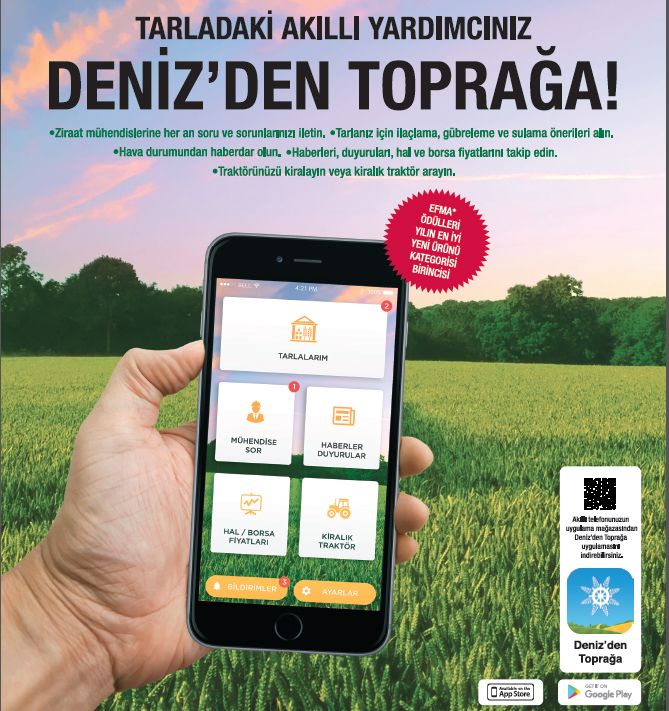 Çiftçinin gözü kulağı olacak yeni uygulama