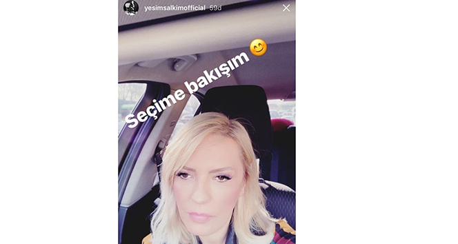 Yeşim Salkım imaj değiştirdi! Erken seçime gönderme yaptı