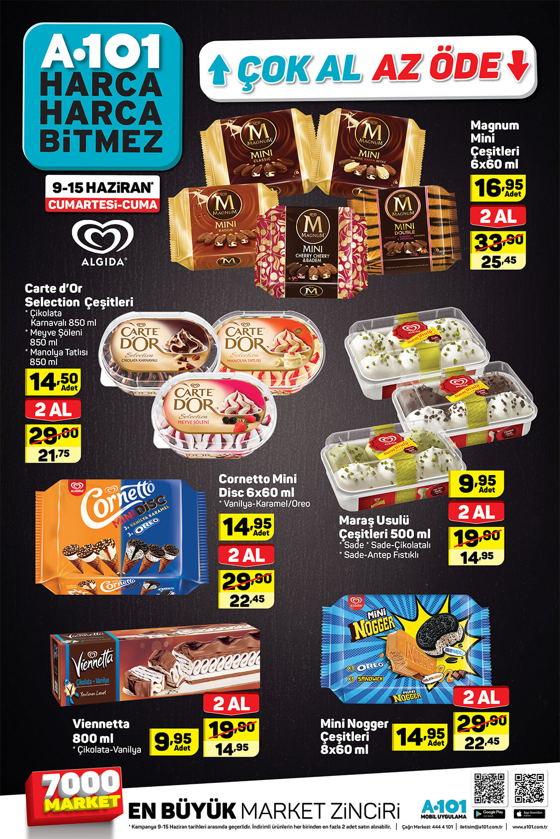 A101 katolog aktüel indirimli güncel ürün broşürü kataloğu (9-15 Haziran)