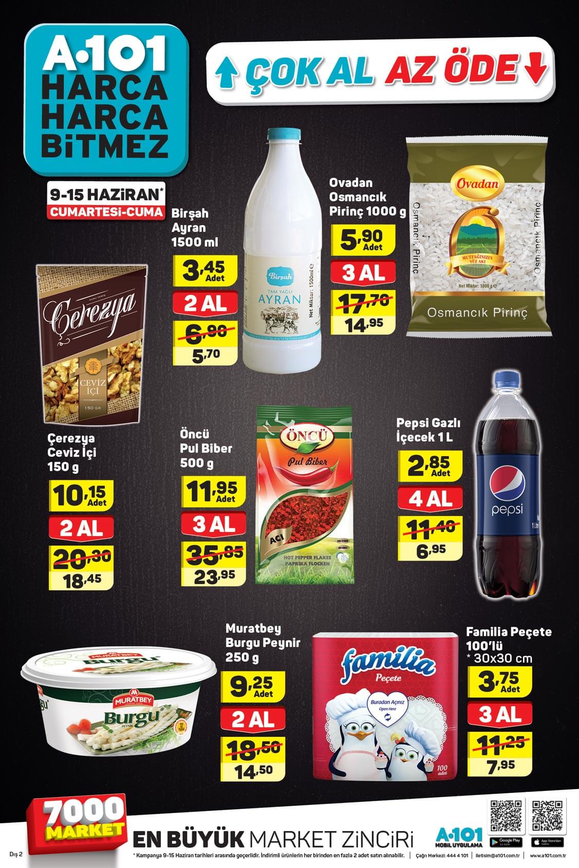 A101 katolog aktüel indirimli güncel ürün broşürü kataloğu (9-15 Haziran)