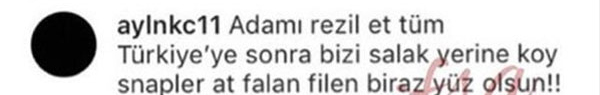 Eda Gök'ü kızdıran yorum!