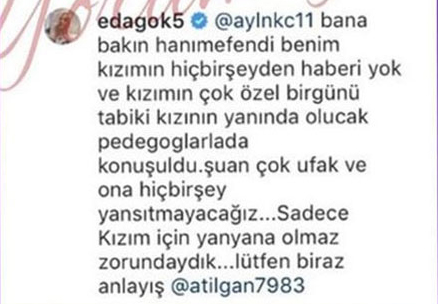 Eda Gök'ü kızdıran yorum!