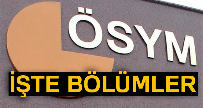 4 ve 2 YILLIK bölümler listesi| 2 yıllık bölümler taban puanları | 4 yıllık bölümler taban ve tavan puanları sıralaması