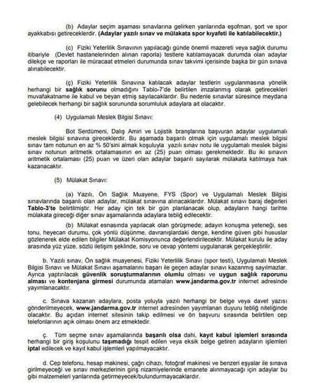 Jandarma uzman erbaş başvuru sonuçları sorgulama 2018 uzman erbaş personel alımı sonuçları