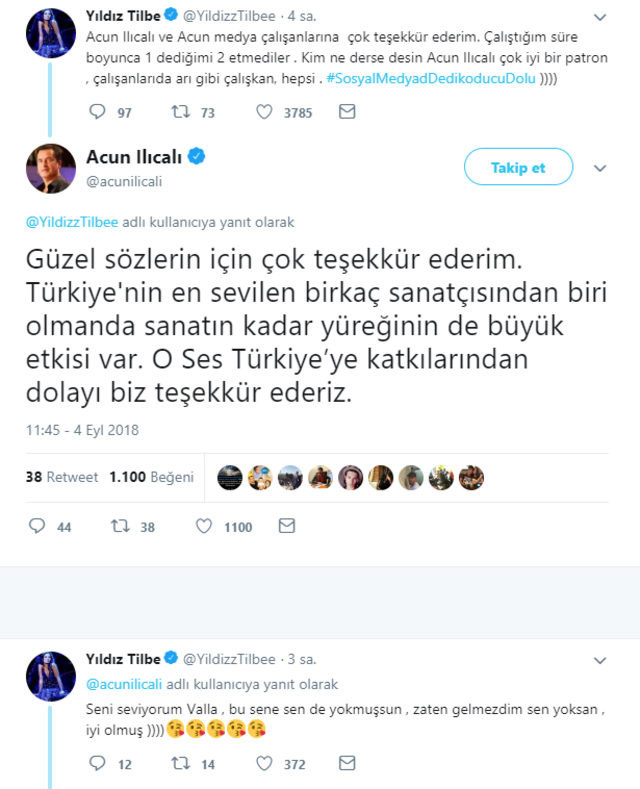 Acun Ilıcalı ve Yıldız Tilbe'den O Ses Türkiye mesajları!