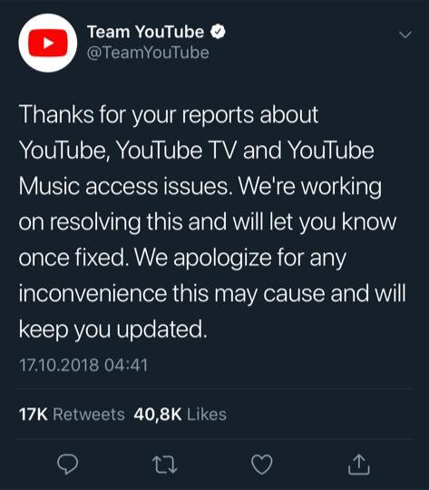 YouTube çöktü mü? YouTube'a neden giriş yapılamıyor?