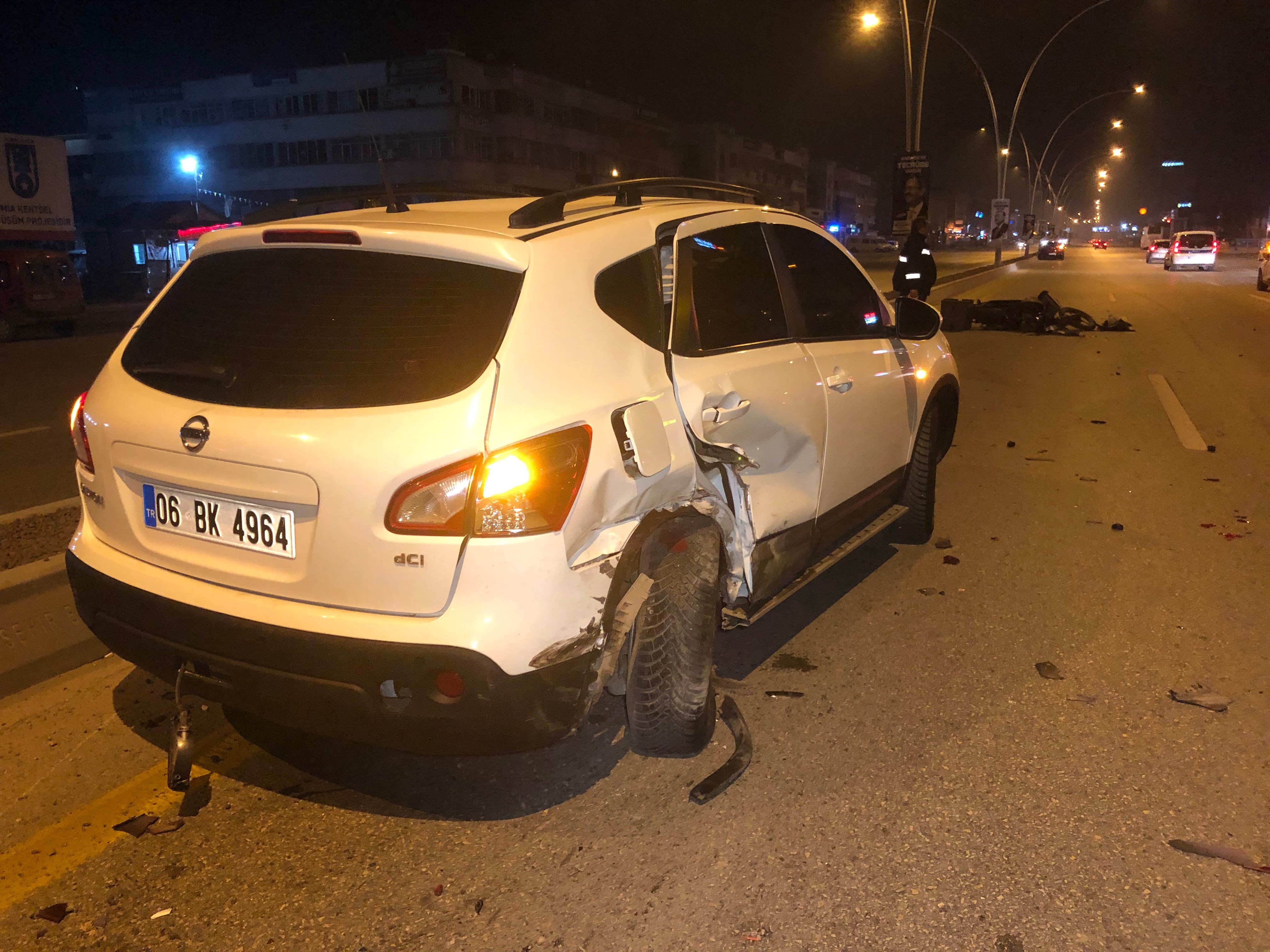 Aynı yerde 2 kaza: 1 yaralı