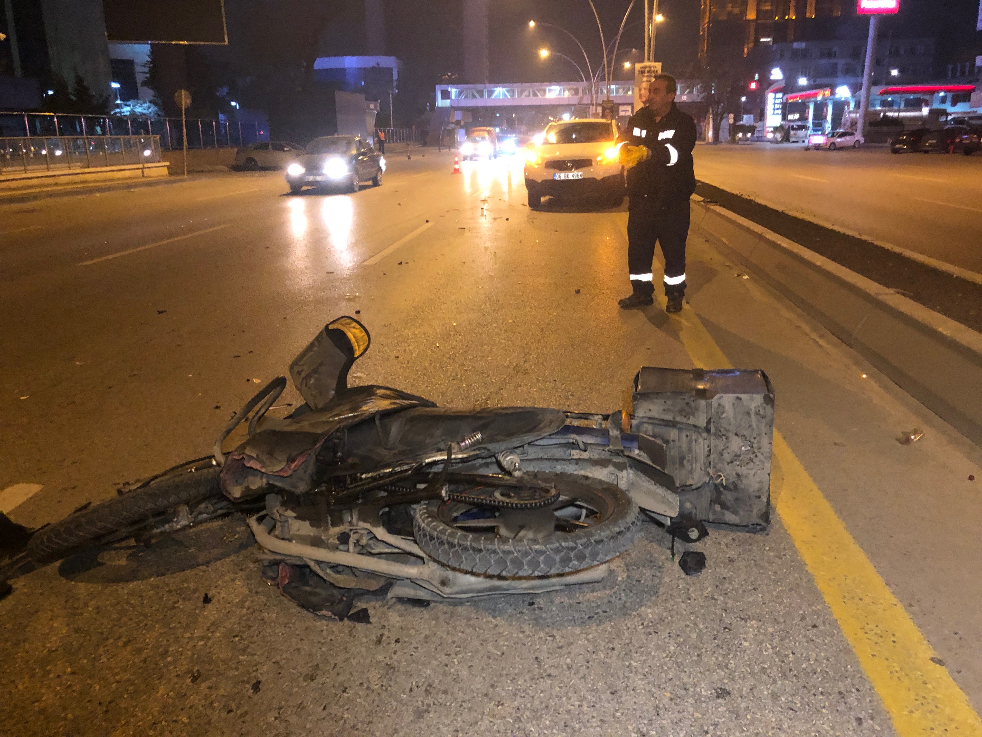 Aynı yerde 2 kaza: 1 yaralı