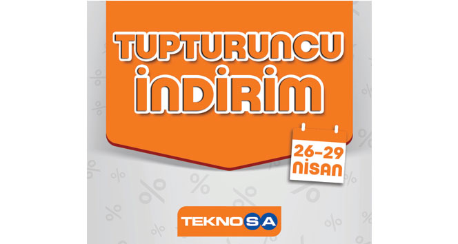 Teknosa'dan avantajı bol ‘Tupturuncu’ kampanya