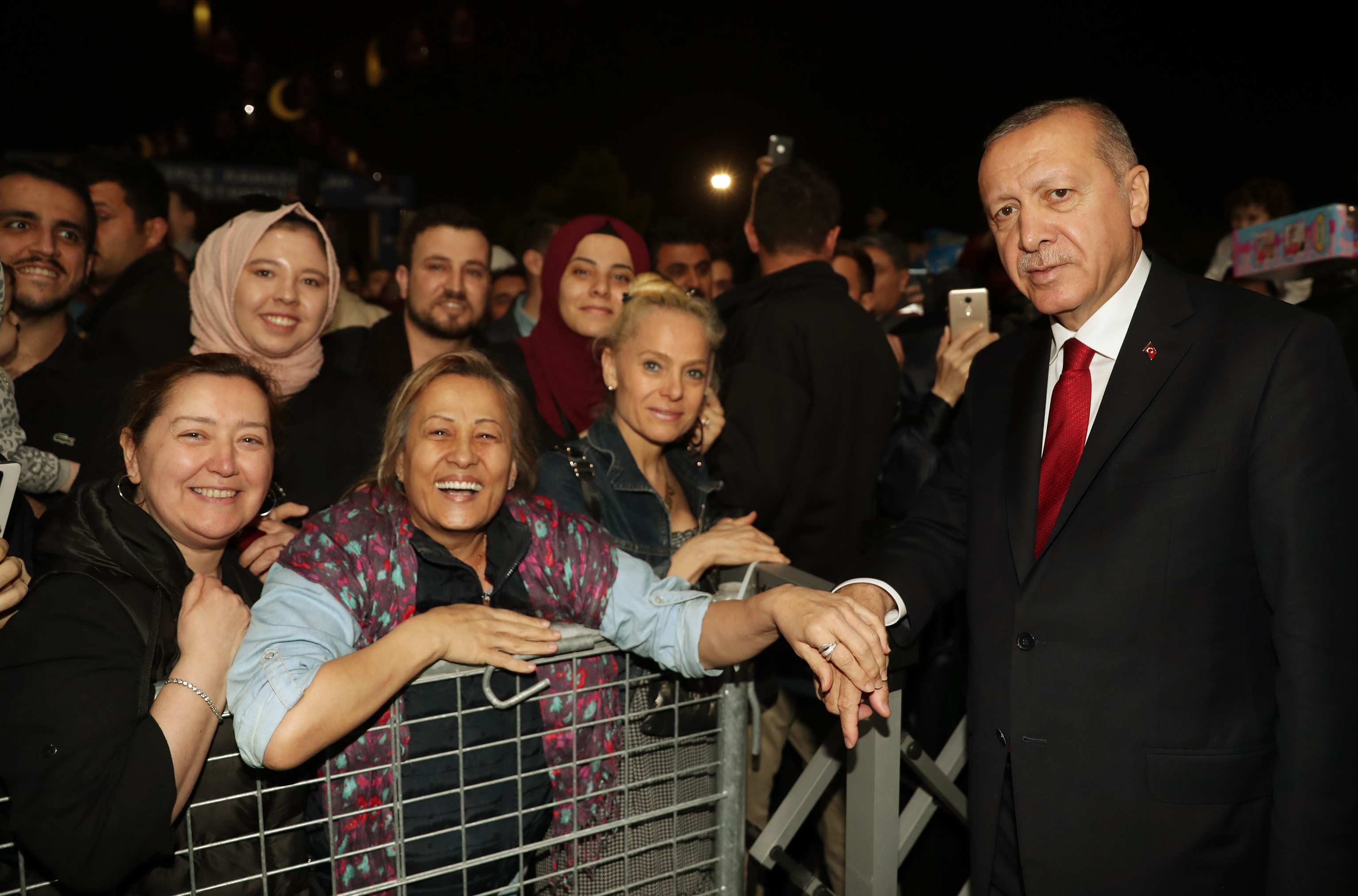 Cumhurbaşkanı Erdoğan, İBB'nin Yenikapı etkinlik alanını ziyaret etti