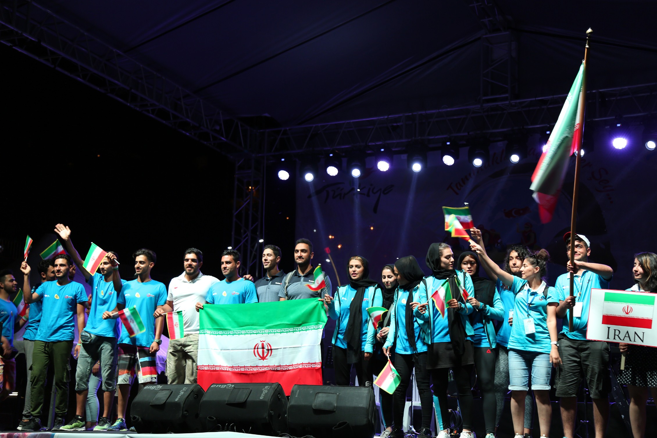 Dünya Rafting Şampiyonası açılış seremonisi gerçekleşti